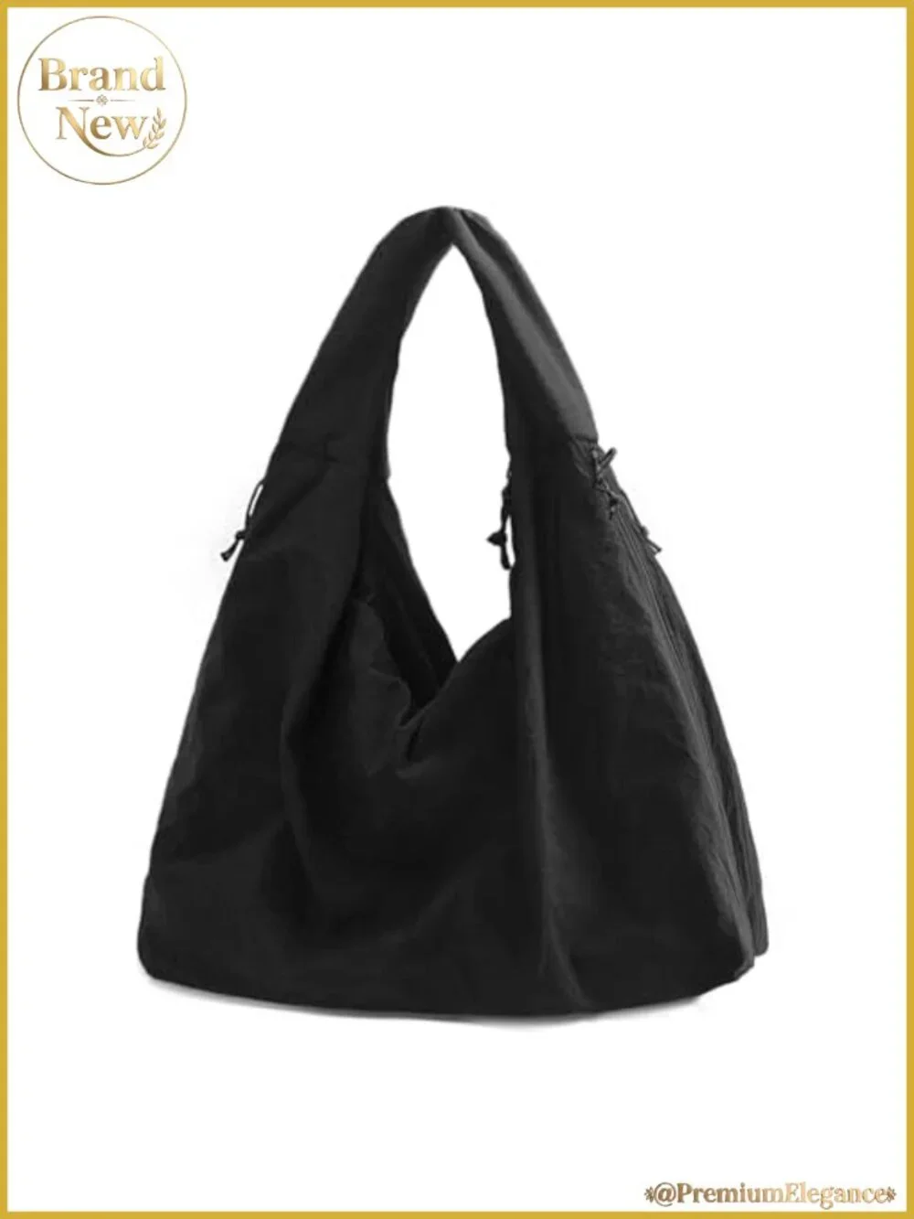 Large Nylon Hobo Shoulder Bag Tote for Women Crossbody Handbag